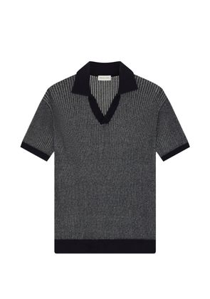 Frescobol Carioca Rino ribbed-knit T-shirt - Blue