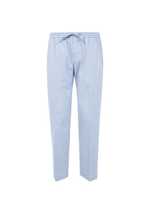 michael coal drawstring-waist loose-fit trousers - Blue