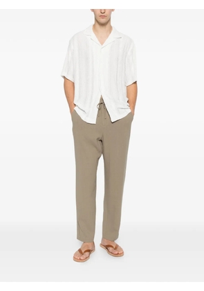 IMPERIAL embroidered short-sleeve shirt - White