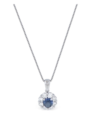 LB Exclusive sapphire and diamond necklace - Silver