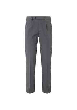 Briglia 1949 pleated pressed-crease trousers - Grey