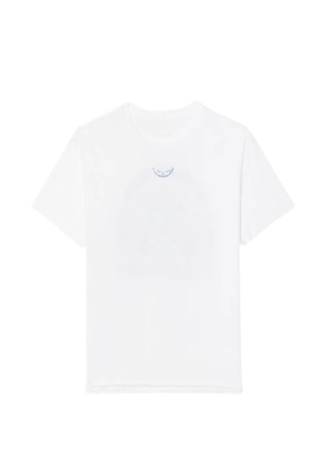 Zadig&Voltaire Tommer graphic-print rhinestone-embellished T-shirt - White