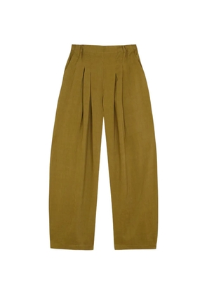Cortana Elena pleated trousers - Green