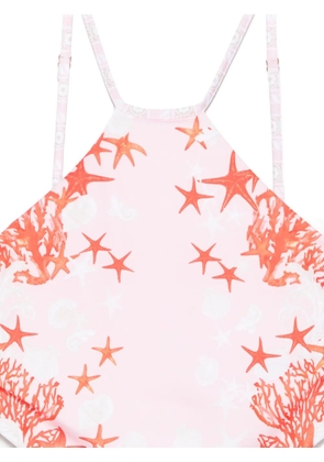 Mazzei cut-out swimsuit - Pink
