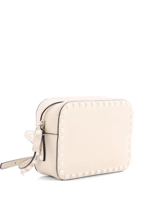 Valentino Garavani Pre-Owned Rockstud Camera Leather crossbody bag - Neutrals