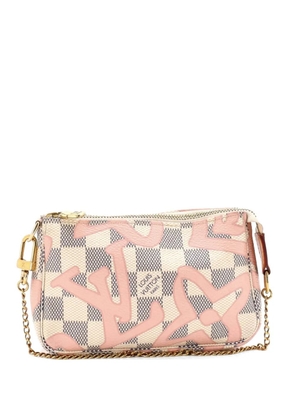 Louis Vuitton Pre-Owned Pochette Accessoires Limited Edition Damier Tahitienne Mini clutch bag - White
