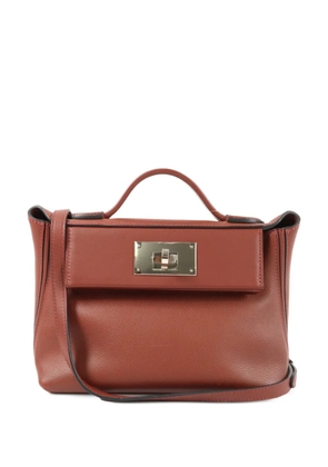Hermès Pre-Owned leather shoulder bag - Brown