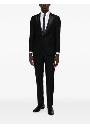BOSS long-sleeve buttoned blazer - Black
