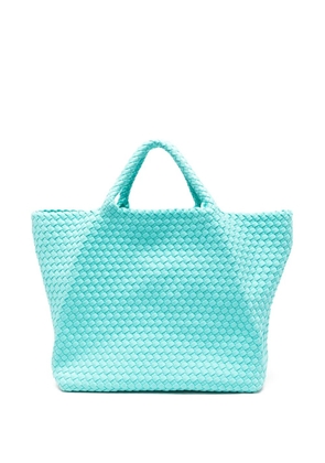 MARREA large woven tote bag - Blue