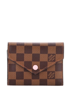 Louis Vuitton Pre-Owned Victorine Wallet Damier small wallets - Brown