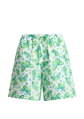 Polo Ralph Lauren butterfly-print shorts - White