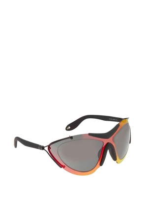 Givenchy geometric-frame sunglasses - Red