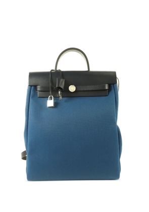 Hermès Pre-Owned Herbag backpack - Blue