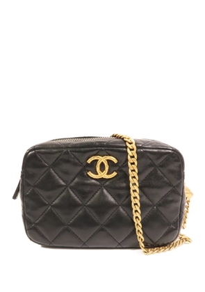 CHANEL Pre-Owned chain quilted shoulder bag - Black