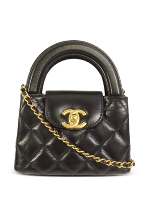 CHANEL Pre-Owned CC Kelly Nano shoulder bag - Black