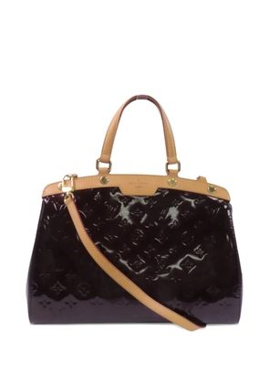 Louis Vuitton Pre-Owned Brea MM monogram tote bag - Red