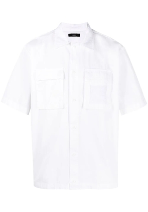 Diesel S-Gunn cotton twill shirt - White