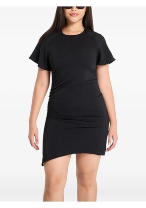 SAMSOE SAMSOE Saalbero asymmetric mini dress - Black