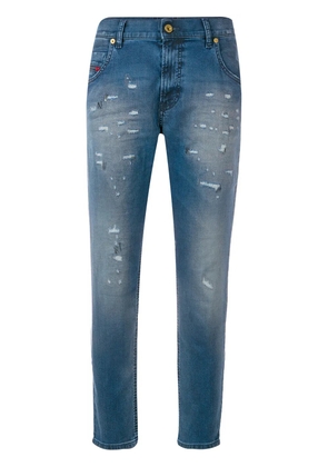 Diesel distressed boyfriend jeans - Blue