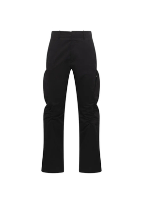 Post Archive Faction shirring trousers - Black