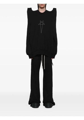 Rick Owens DRKSHDW Pentagram Tec sweater - Black