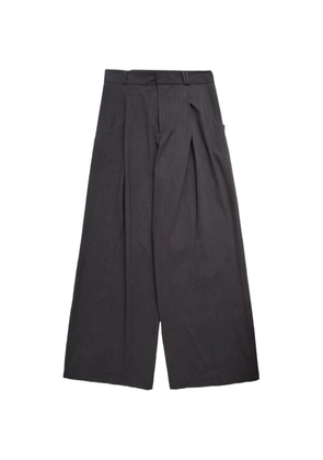 Bonsai pleated wide-leg trousers - Grey