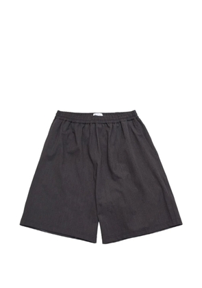Bonsai wide-leg track shorts - Grey