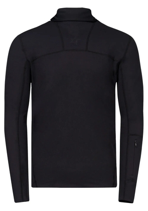 Perfect Moment logo-print ski top - Black