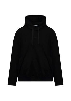 Ih Nom Uh Nit graphic-print embroidered hoodie - Black
