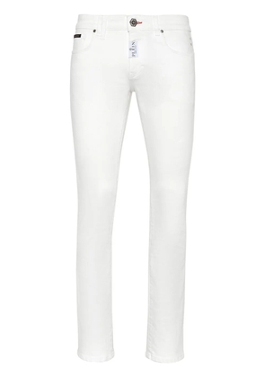 Philipp Plein low-rise skinny jeans - White