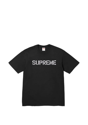 Supreme Hard slogan-print T-shirt - Black