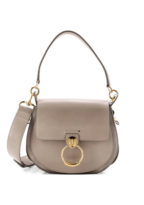 Chloé Pre-Owned Tess Bag Leather Large crossbody bag - Grey