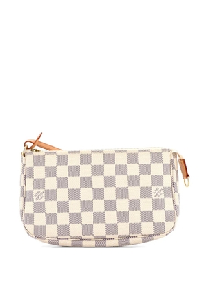 Louis Vuitton Pre-Owned Pochette Accessoires Damier clutch bag - White