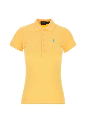Polo Ralph Lauren signature Polo Pony motif polo top - Yellow