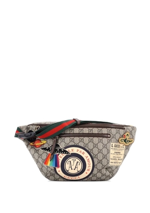 Gucci Pre-Owned Courrier Zip GG Coated Canvas with Applique belt bag - Brown