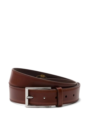 Church's leather buckle-fastening belt - Brown