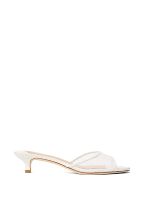 Lauren Ralph Lauren Francesca mesh mules - White