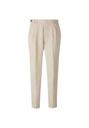 PT Torino pleated trousers - Neutrals
