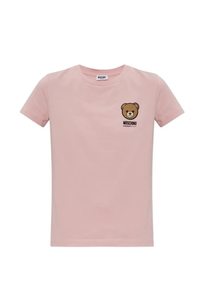 Moschino Teddy Bear patch T-shirt - Pink