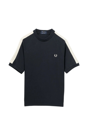 Fred Perry logo-embroidered T-shirt - Blue