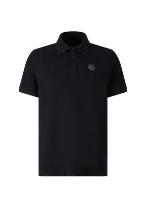Canada Goose logo-patch polo shirt - Black