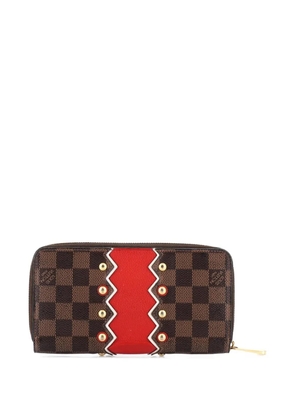 Louis Vuitton Pre-Owned Zippy Wallet Limited Edition Damier Karakoram small wallets - Brown