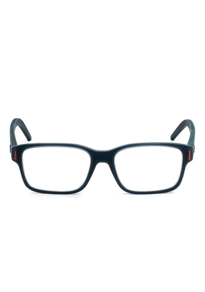 TAG Heuer rectangle-frame glasses - Blue