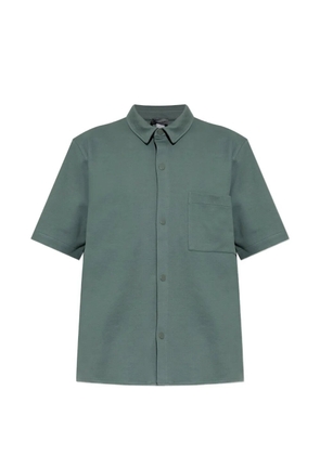Hanro short-sleeve chest-pocket shirt - Green