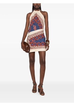 Johanna Ortiz Salt Dreamer mini dress - Neutrals