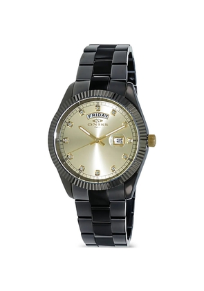 ONISS Royale 42mm watch - Gold