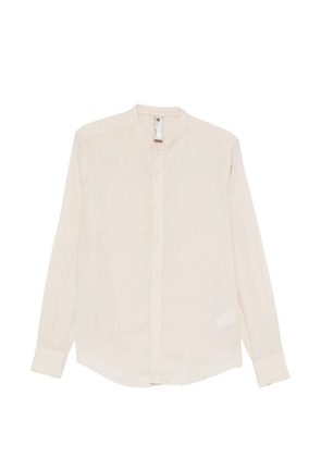 IMPERIAL mandarin-collar long-sleeve shirt - Neutrals