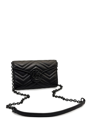 Gucci chain-strap logo-detail shoulder bag - Black