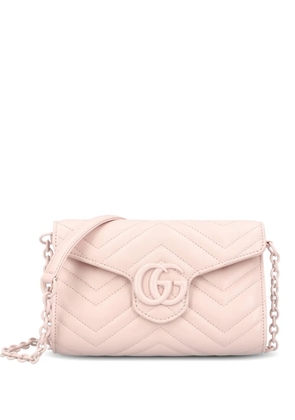 Gucci GG Marmont chain shoulder bag - Pink