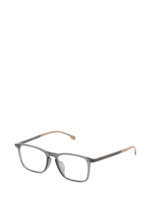 BOSS rectangle-frame glasses - Grey